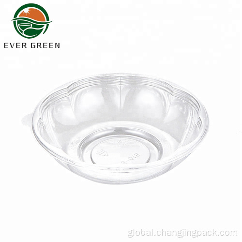 Plastic Salad Container Ever Green 16 oz Plastic Salad Bowls To-Go Manufactory